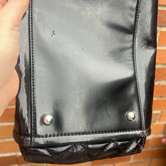 REPOSTING Authentic Chanel Cruise Line 2010-2011 Black Shoulder Bag - Picture 11 of 17